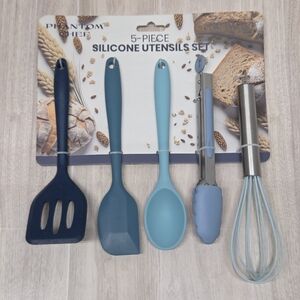 Phantom Chef 5-piece mini silicone utensil set